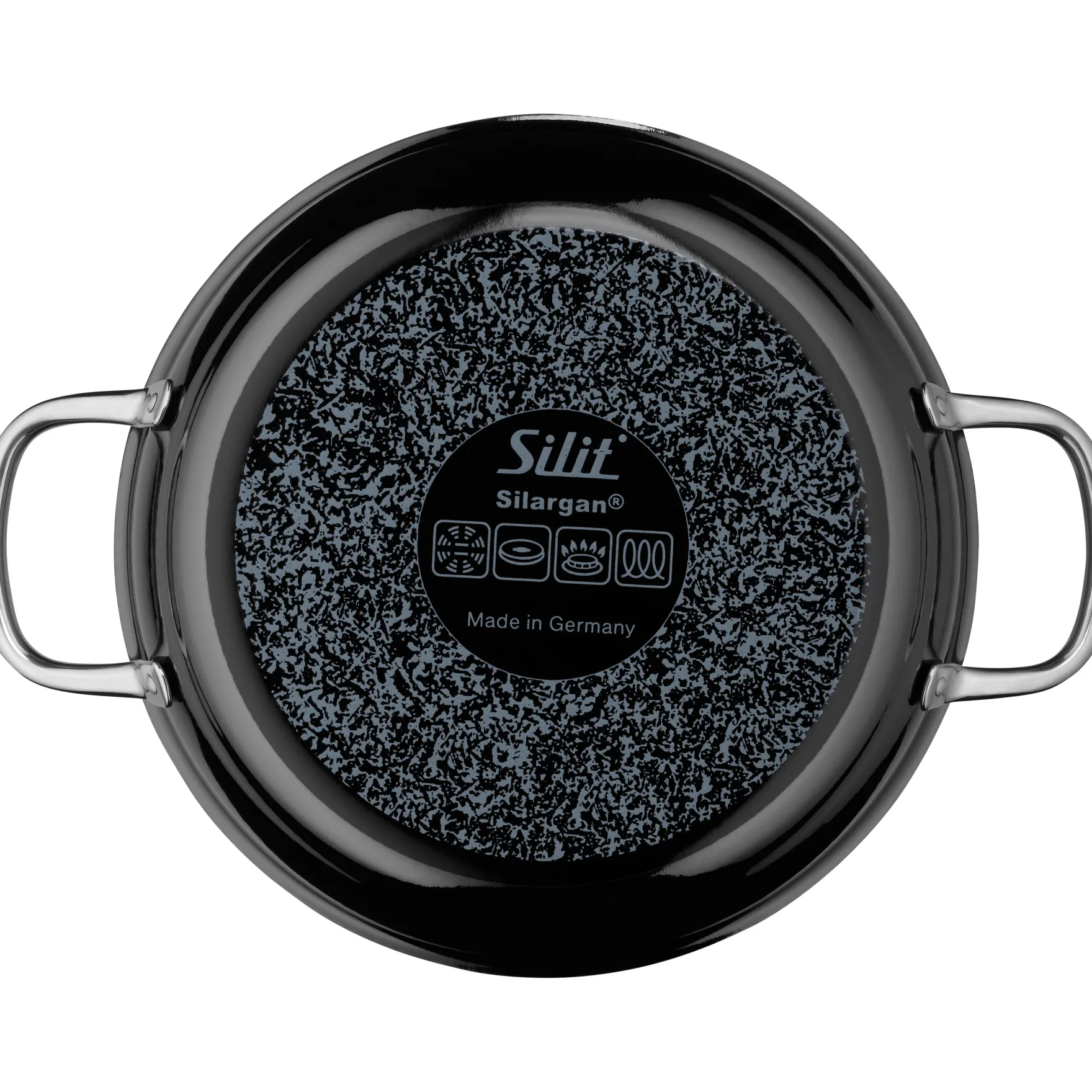 Servierpfannen|Induktionspfannen|WMF Silit Silargan® Professional Servierpfanne, 24 cm, Black