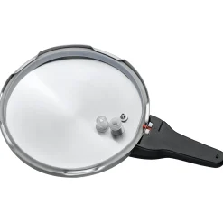 Schnellkochtöpfe|Induktionstöpfe|WMF Silit Silargan® Sicomatic t-Plus Schnellkochtopf-Set, 22 cm, 4,5 l und 3,0 l, Black