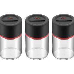 Zuckerstreuer|Salz- & Pfefferstreuer|WMF Silit Storio Gewürzstreuer-Set, 3-teilig