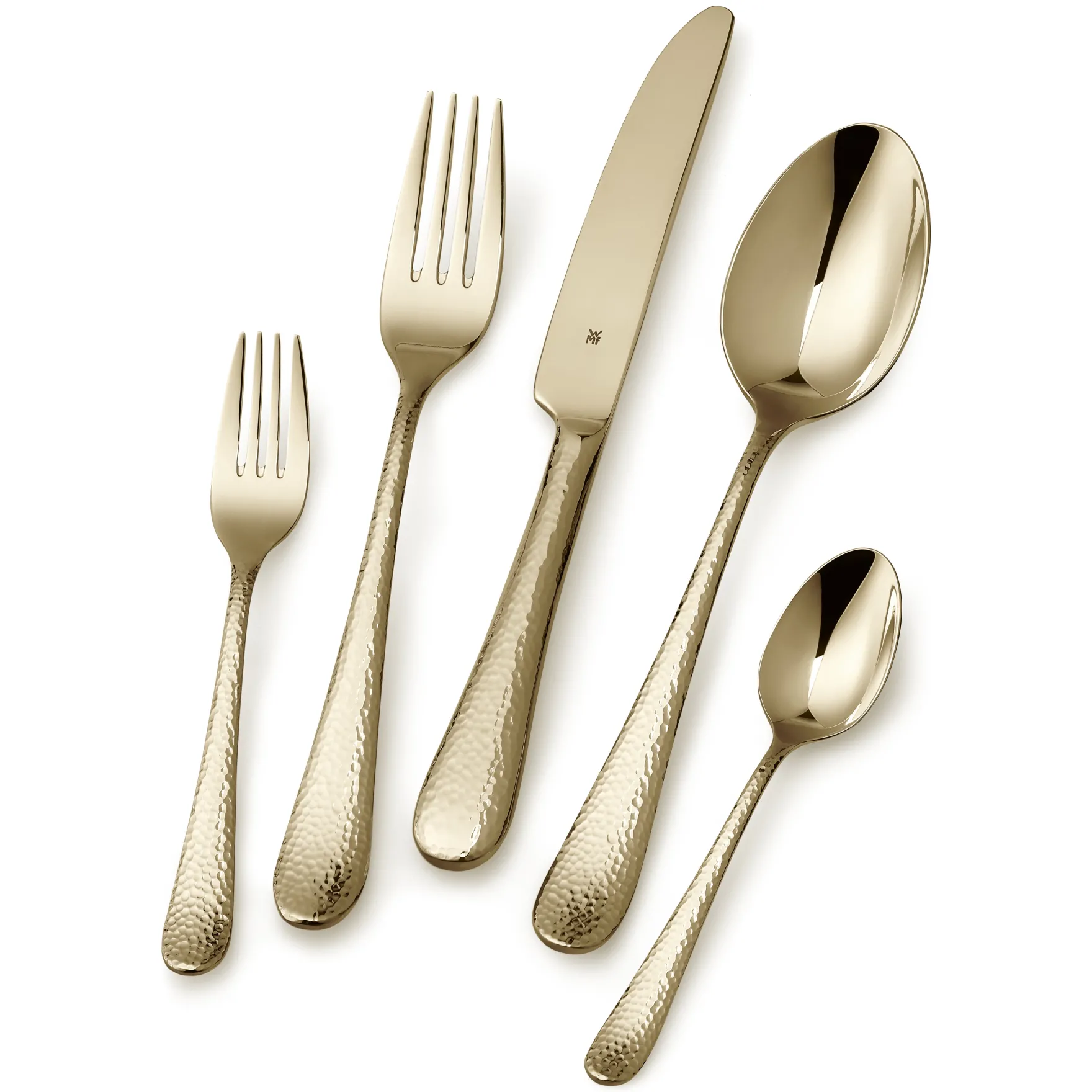Besteck-Sets|WMF Sitello Besteck-Set, Gold Edition, 30-teilig, Cromargan®