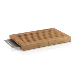 Schneidebretter|WMF Smart Storage Brotschneidebrett mit Auffangschale Schneidebrett, 44 x 27 cm