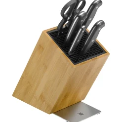 Messerblöcke|Messersets|WMF Spitzenklasse Plus Messer-Vorteils-Set* mit FlexTec Messerblock für die asiatische Küche, 6-teilig