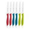 Weitere Küchenmesser|Käsemesser|WMF Vespermesser-Set, 6-teilig, Bunt