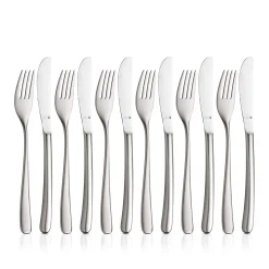 Besteck-Sets|WMF Vision Dessertbesteck-Set, 12-teilig, Cromargan protect®