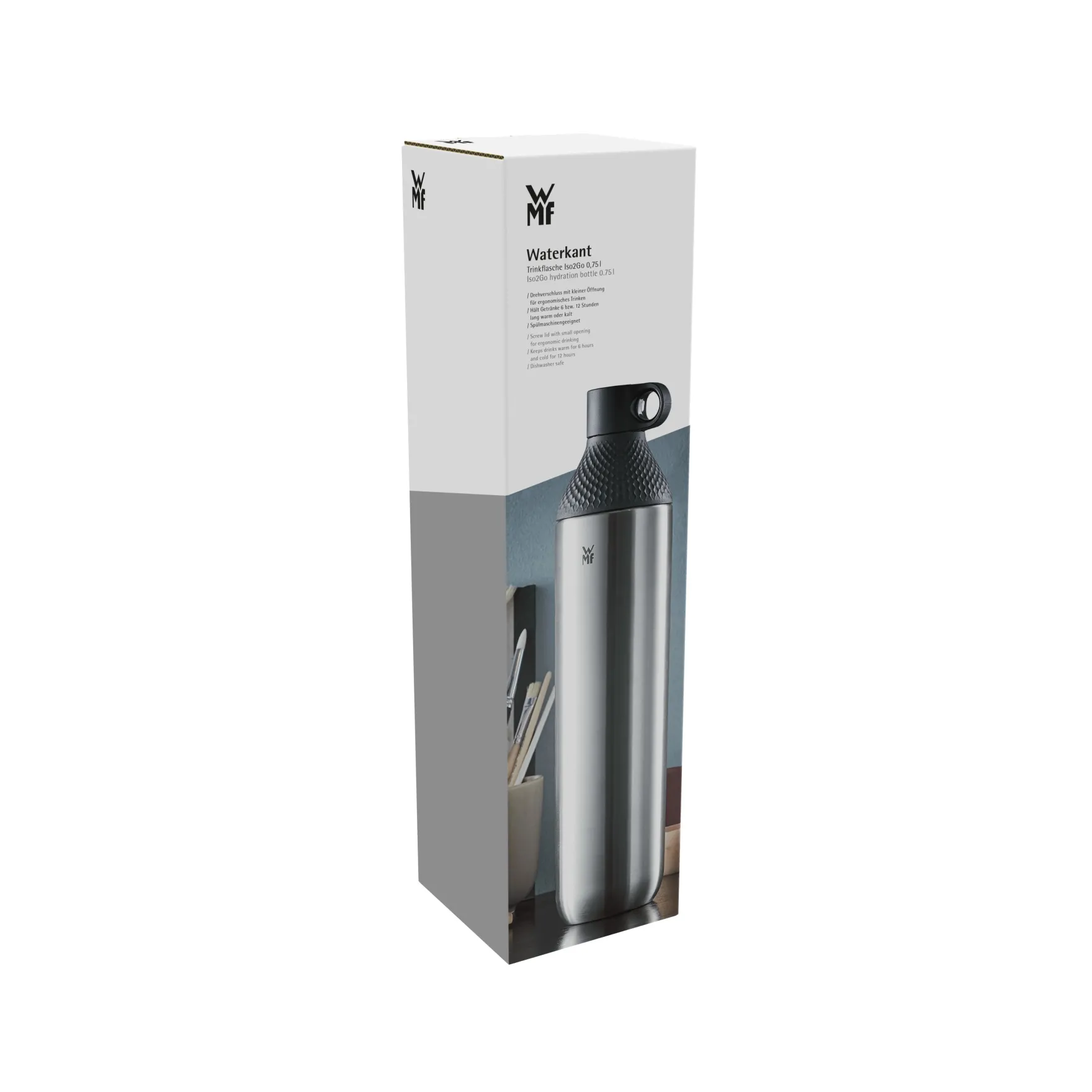 Trinkflaschen|WMF Waterkant Trinkflasche Iso2Go, 0,75 l, Drehverschluss