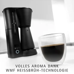 Filterkaffeemaschinen|WMF KÜCHENminis Aroma Kaffeemaschine Thermo to go, Deep Black