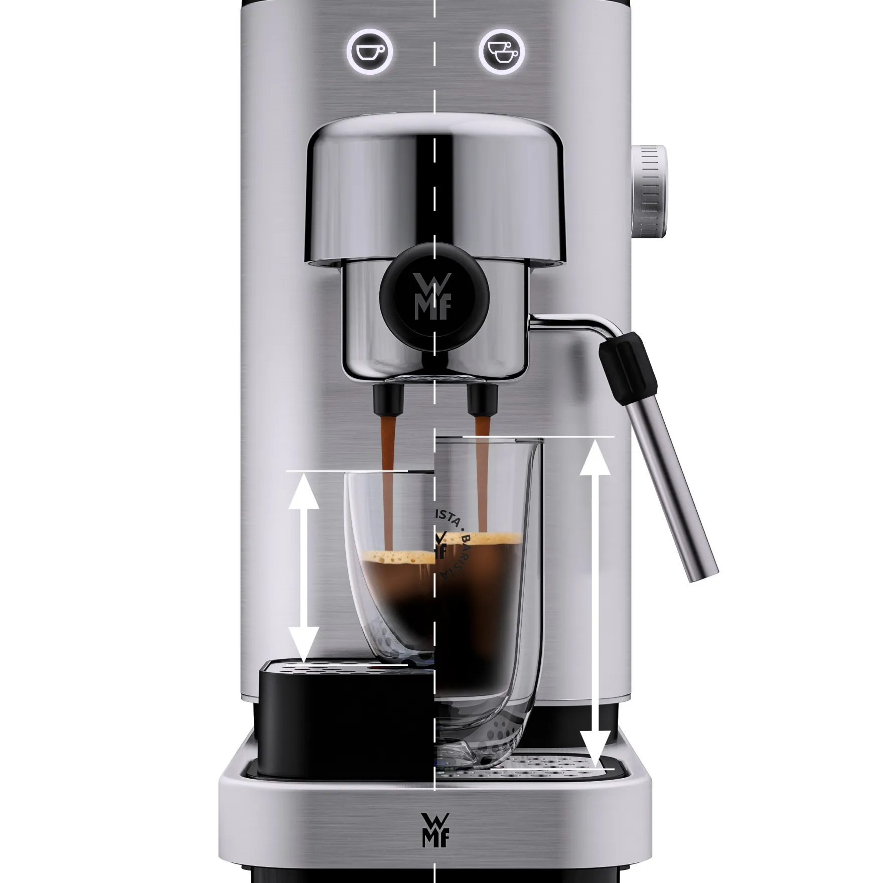 Siebträgermaschinen|WMF Lono Espresso Siebträgermachine