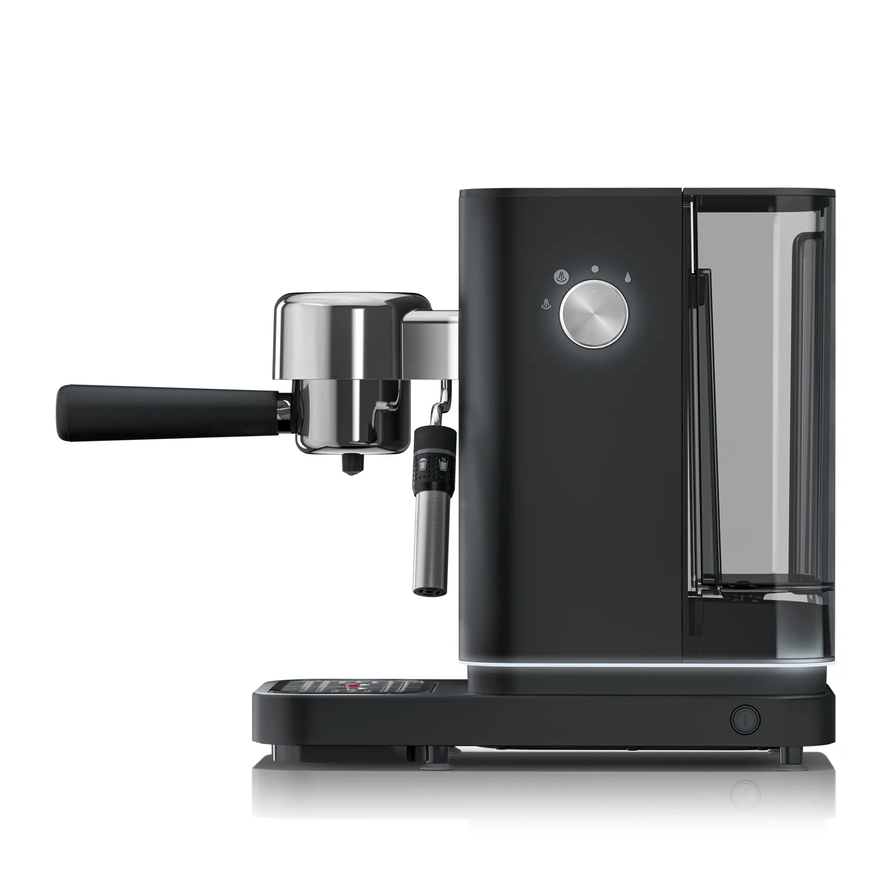 Siebträgermaschinen|WMF Lumero Espresso Siebträgermaschine, Deep Black