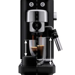 Siebträgermaschinen|WMF Lumero Espresso Siebträgermaschine, Deep Black