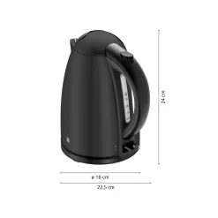Wasserkocher|WMF Stelio Wasserkocher 1,7 L, Deep Black