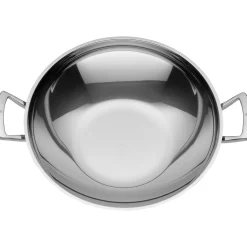 Woks|Pfannen Mit Deckel|WMF Wok mit Glasdeckel, 36 cm